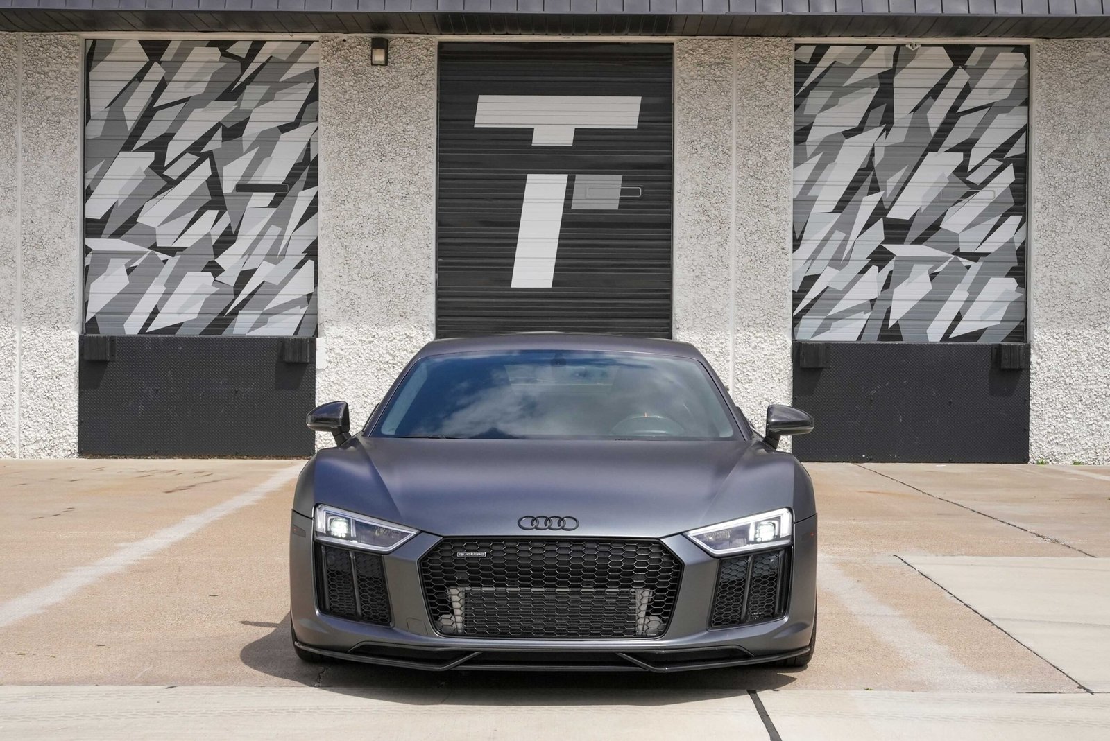 3 Piece Style Carbon Fiber Front Lip - Audi R8 V10 Gen 2 - Image 2