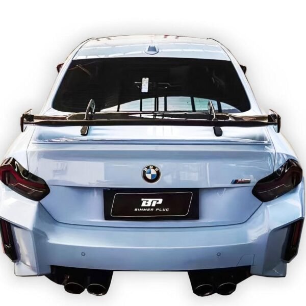 AK Style Carbon Fiber Rear Wing - BMW G87 M2 & G80 M3 & G82 M4 - Image 4