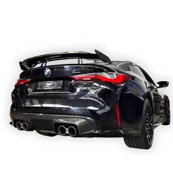 AK Style Carbon Fiber Rear Wing - BMW G87 M2 & G80 M3 & G82 M4 - Image 5