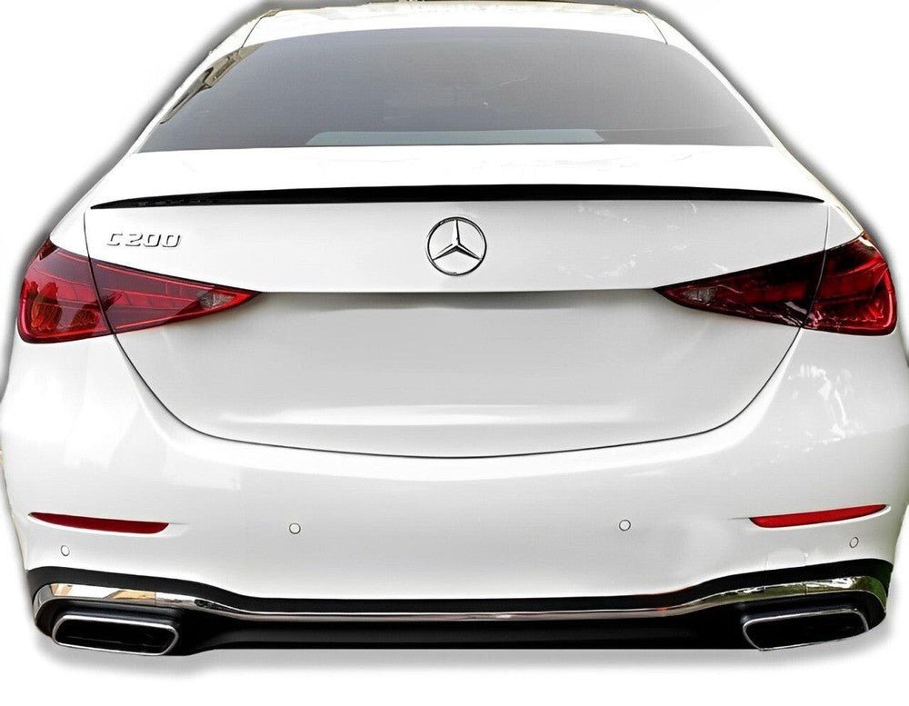 AMG Style Gloss Black Trunk Spoiler - Mercedes Benz W206 C-Class - Image 2