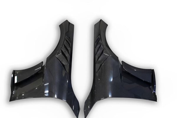 Alpha N Style Carbon Fiber Front Fenders - BMW G87 M2 - Image 2