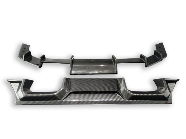 Alpha N Style Carbon Fiber Rear Diffuser - BMW G87 M2 - Image 6