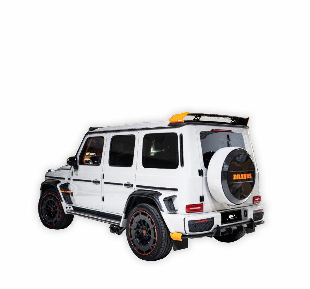 BRB G900 Style Carbon Fiber Spare Wheel Cover - G Wagon W464 G350 & G500 & G63 - Image 2