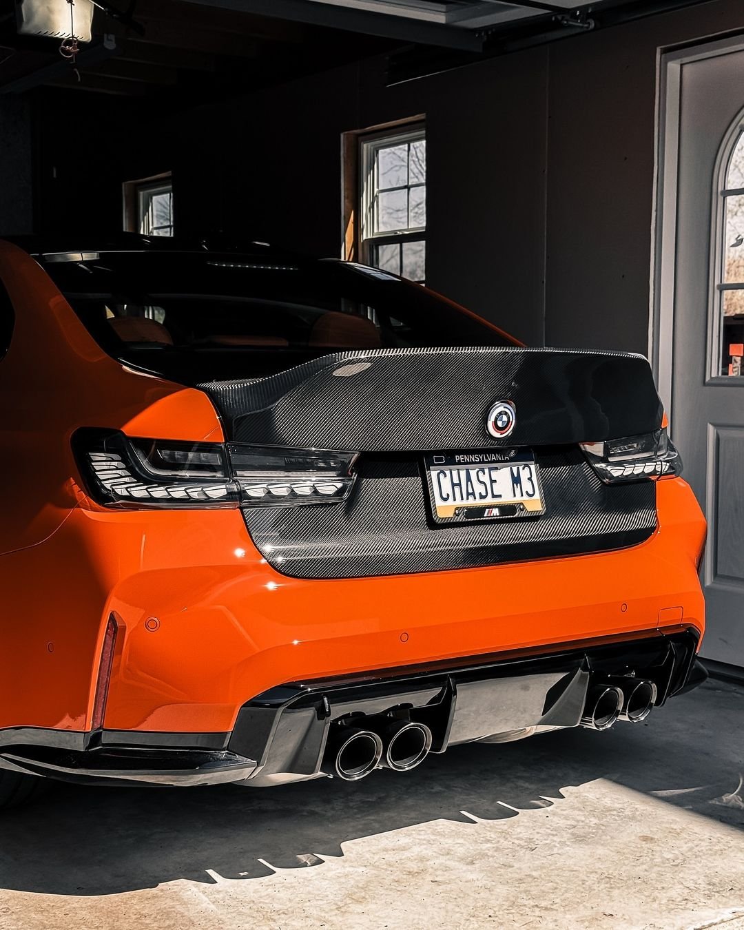 CSL Style Carbon Fiber Rear Trunk - BMW G80 M3 & G20 3 Series - Image 11