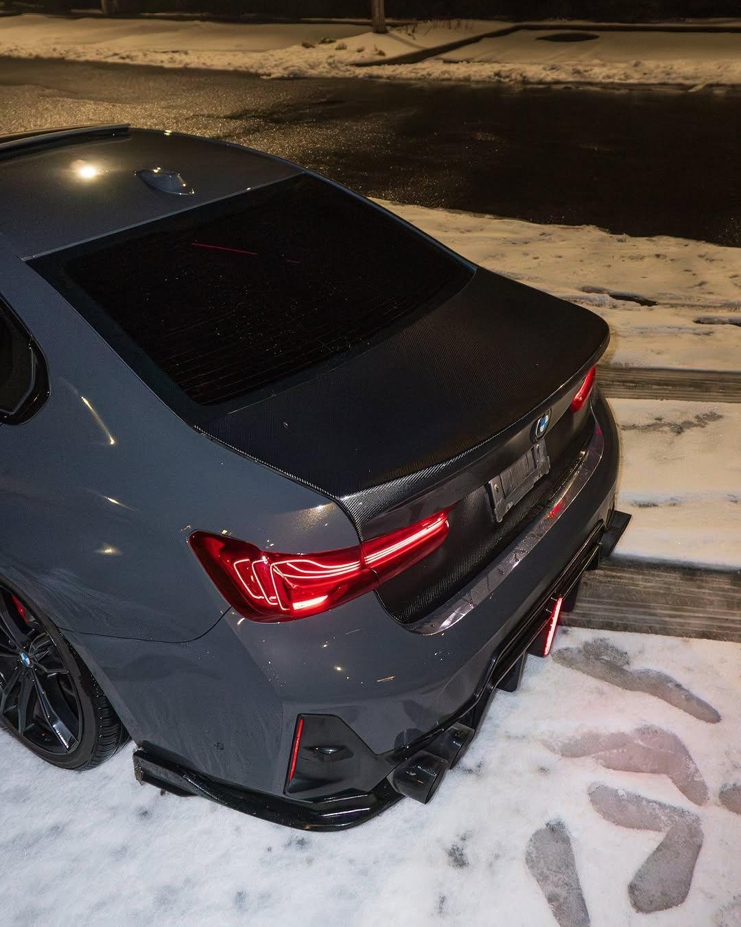 CSL Style Carbon Fiber Rear Trunk - BMW G80 M3 & G20 3 Series - Image 4