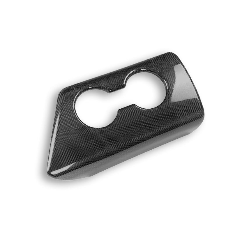 Carbon Fiber Armrest Console Cup Holder Cover - Toyota A90 Supra - Image 7