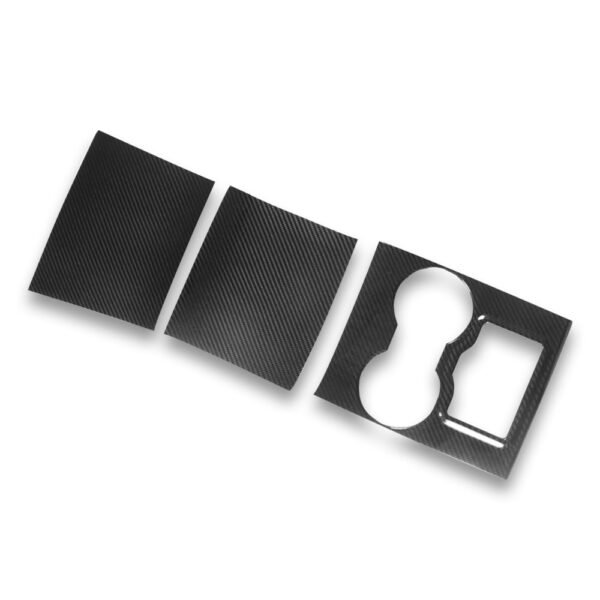 Carbon Fiber Center Console Cover - Tesla Model 3