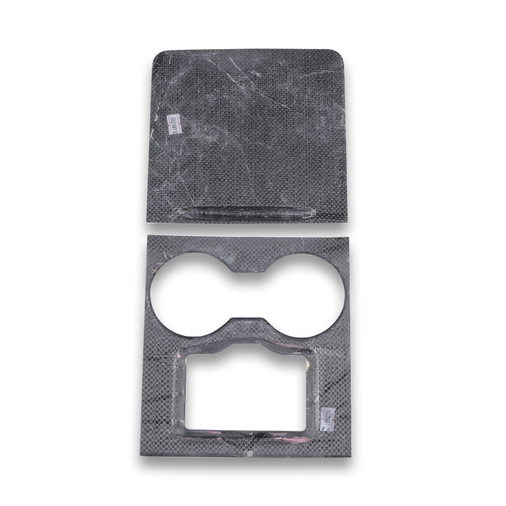 Carbon Fiber Center Console Cover - Tesla Model 3 & Y - Image 5
