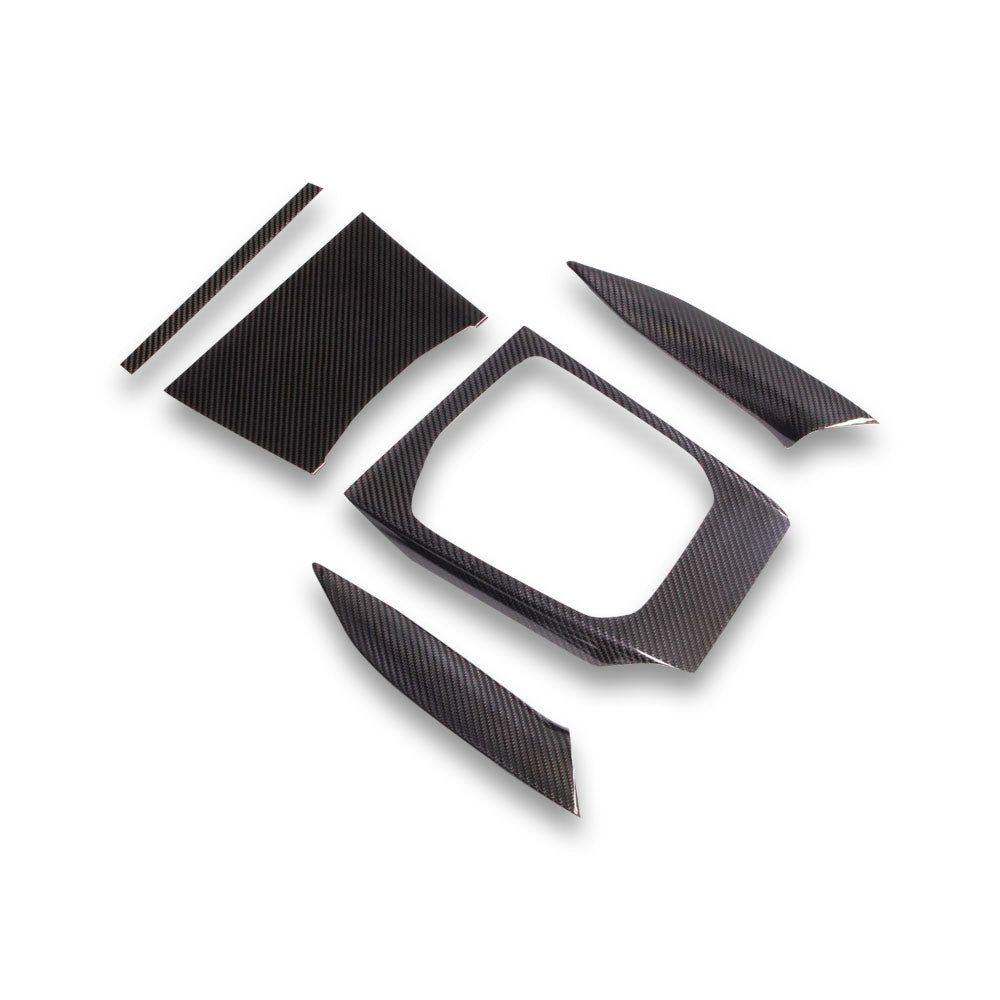 Carbon Fiber Center Console Trim Set - BMW G Chassis - Image 3