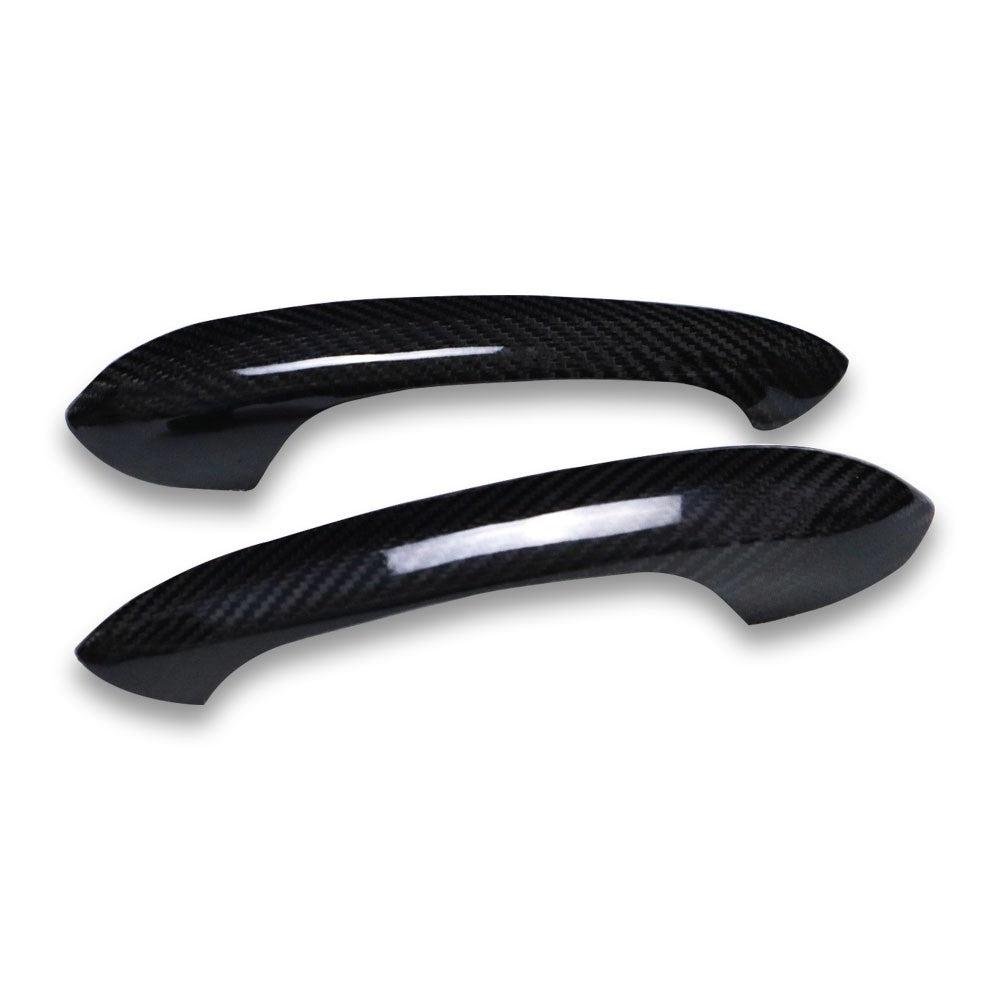 Carbon Fiber Exterior Door Handle Covers - Toyota A90 Supra - Image 2