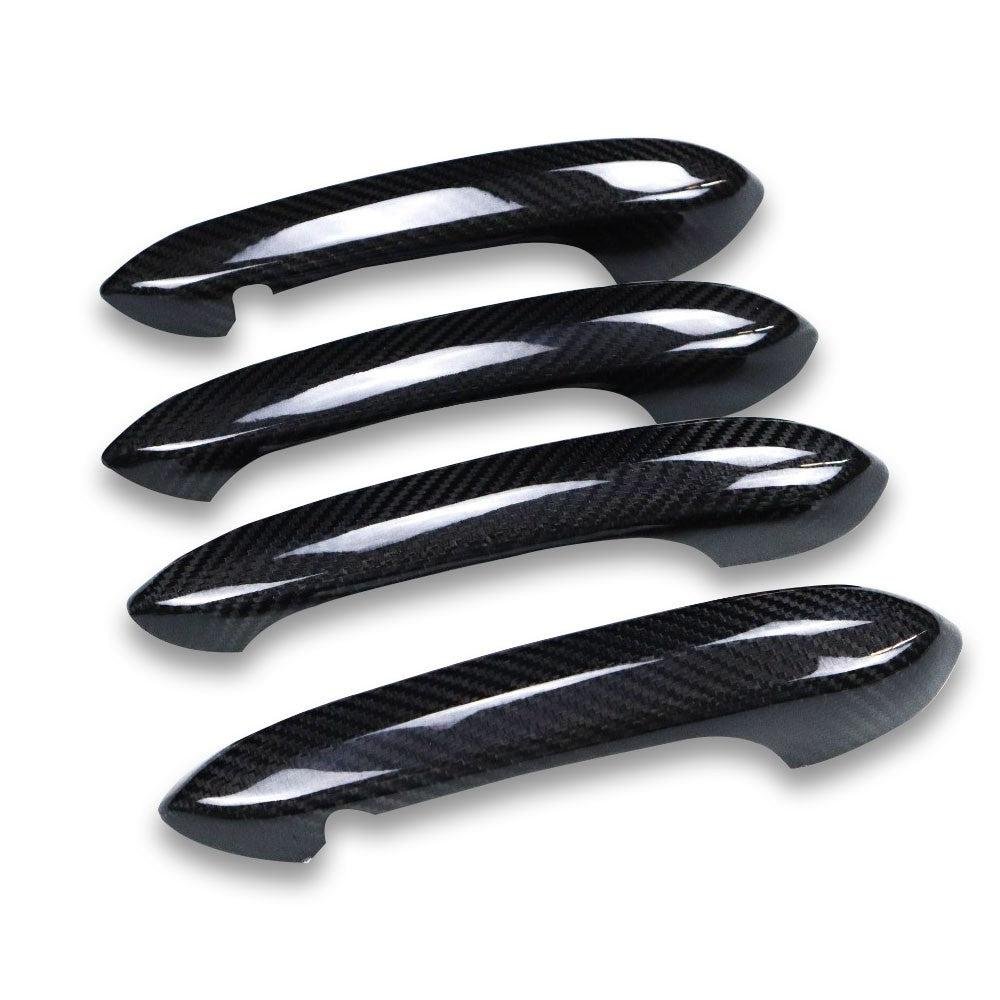 Carbon Fiber Exterior Door Handle Covers - Toyota A90 Supra - Image 3