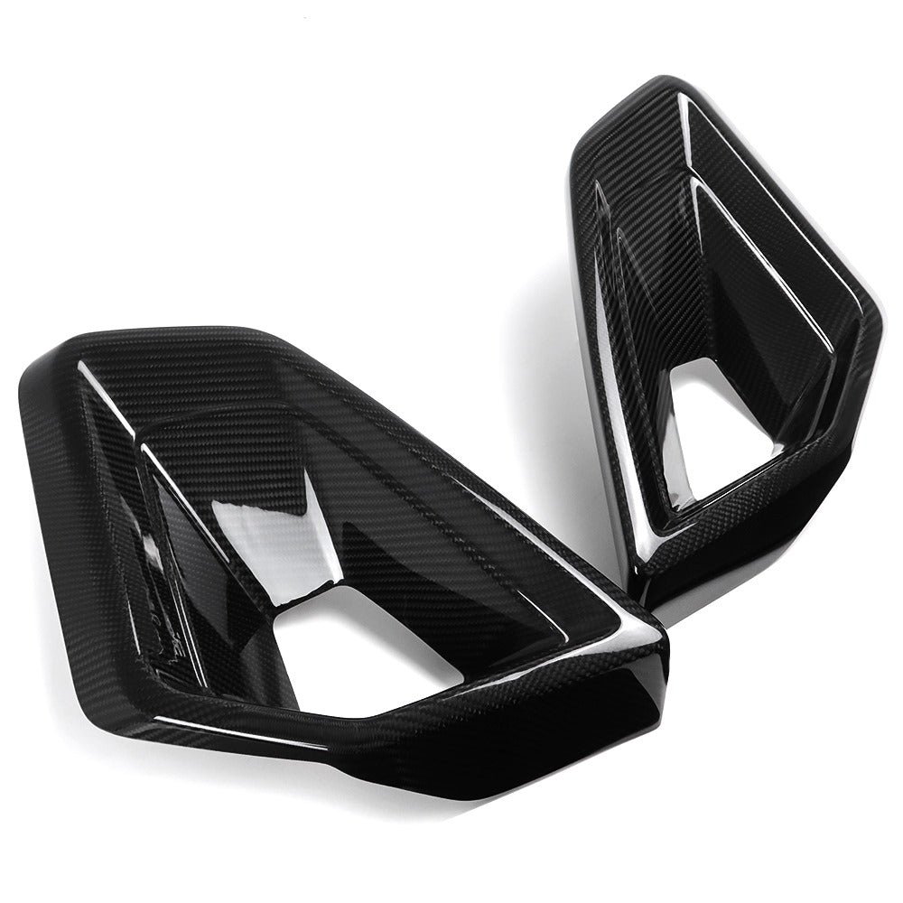 Carbon Fiber Front Bumper Air Vent Trim - BMW G05 X5 LCI - Image 2