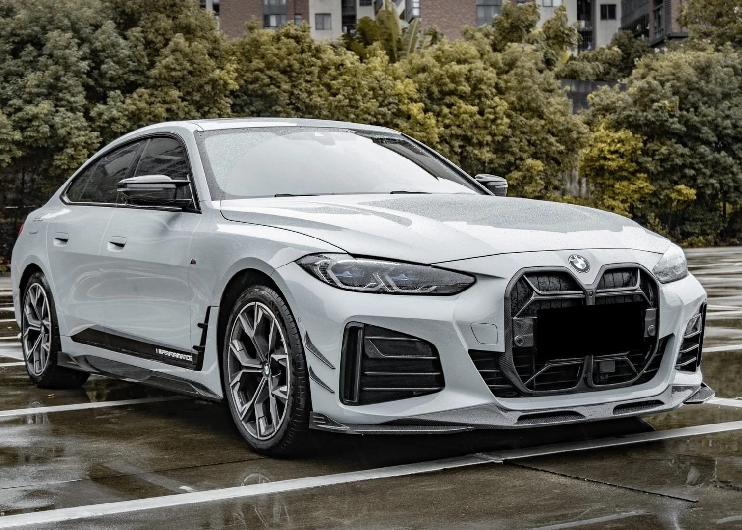 Carbon Fiber Front Lip - BMW G26 4 Series & i4 - Image 2