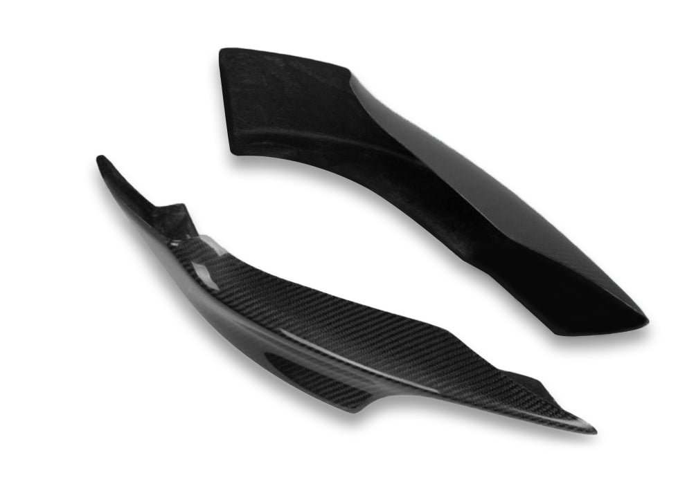 Carbon Fiber Front Lower Splitters - BMW E92 3 Series - Image 4