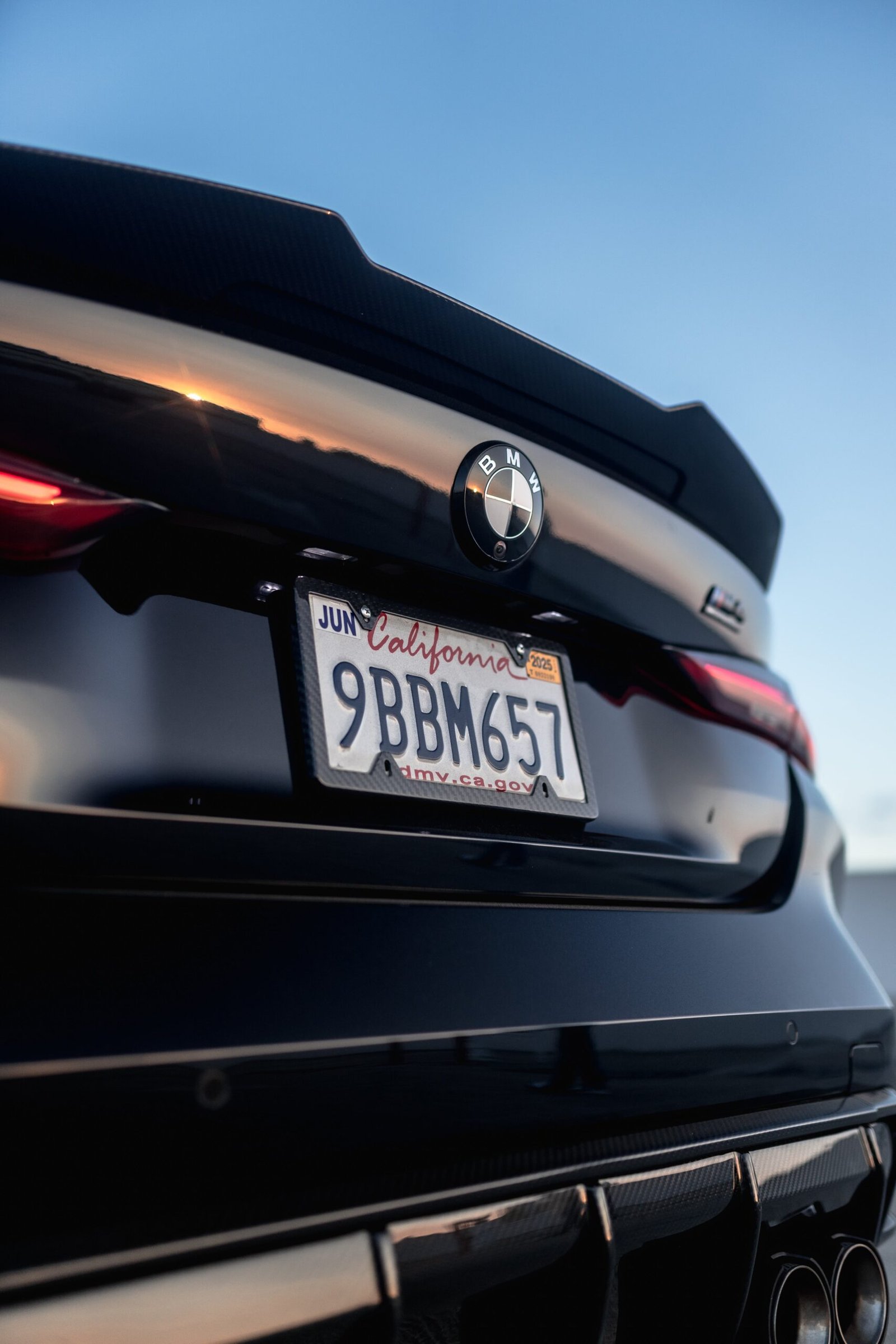 Carbon Fiber License Plate Frame - V2 - Image 2