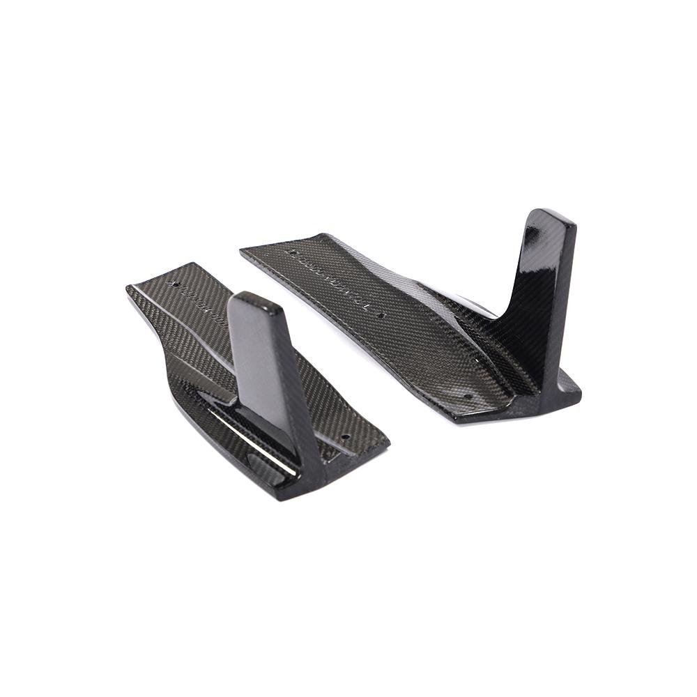 Carbon Fiber Rear Canard Splitters - Audi B9 & B9.5 S5 Sportback - Image 4
