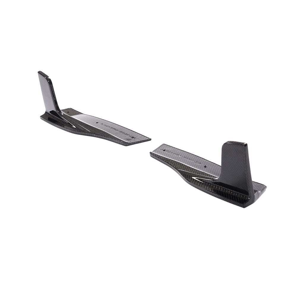 Carbon Fiber Rear Canard Splitters - Audi B9 & B9.5 S5 Sportback - Image 5