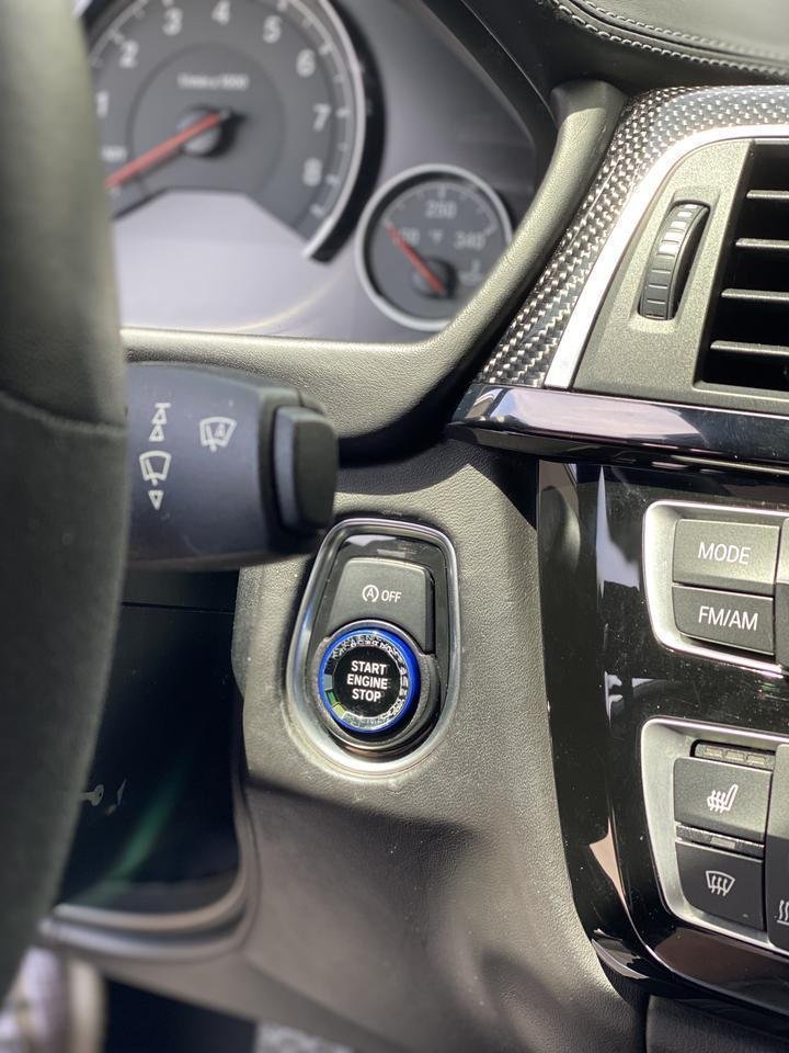 Crystal Colored Push Start Button - BMW F Chassis - Image 2