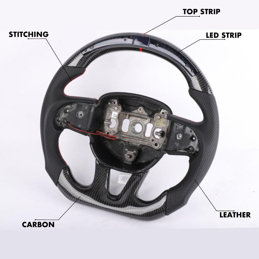 Dodge Durango Style - Full Custom Steering Wheel - Image 2