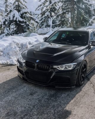 GTS Style Carbon Fiber Front Hood - BMW F30 3 Series & F32 / F33 / F36 4 Series