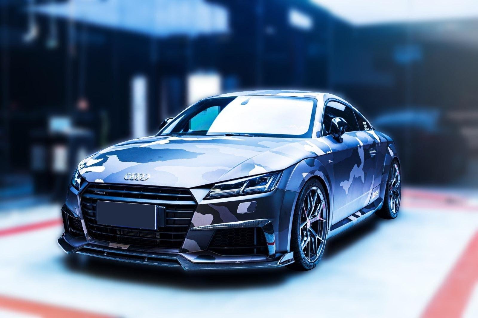 KB Style Carbon Fiber Front Lip - Audi TTS MK3 8S - Image 3