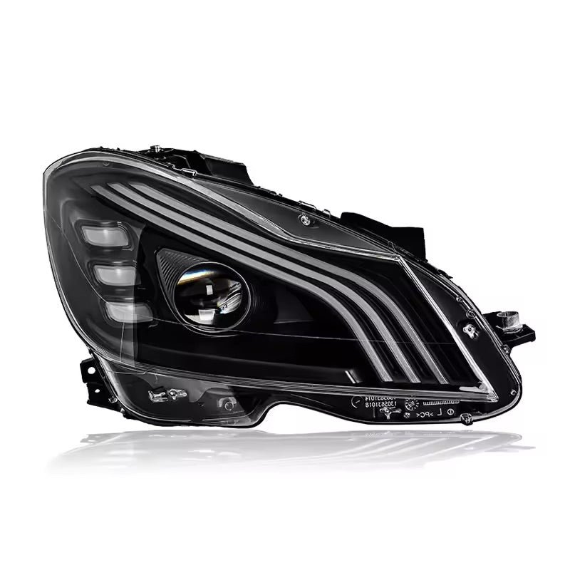 LCI Style LED Headlights - Mercedes Benz W204 C Class LCI - Image 4