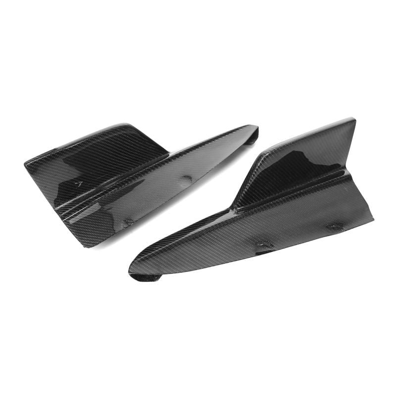 LD Style Carbon Fiber Rear Splitters - BMW F95 X5M - Image 3