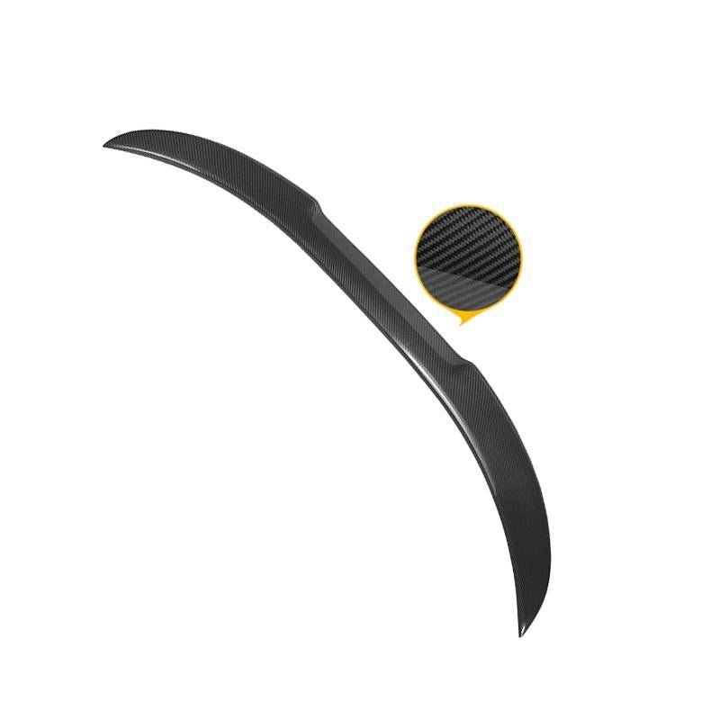 M4 Style Carbon Fiber Trunk Spoiler - BMW F10 M5 & 5 Series - Image 5