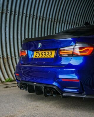 M4 Style Carbon Fiber Trunk Spoiler - BMW F80 M3 & F30 3 Series