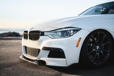 MAD Style Carbon Fiber Front Upper Splitter - BMW F30 3 Series