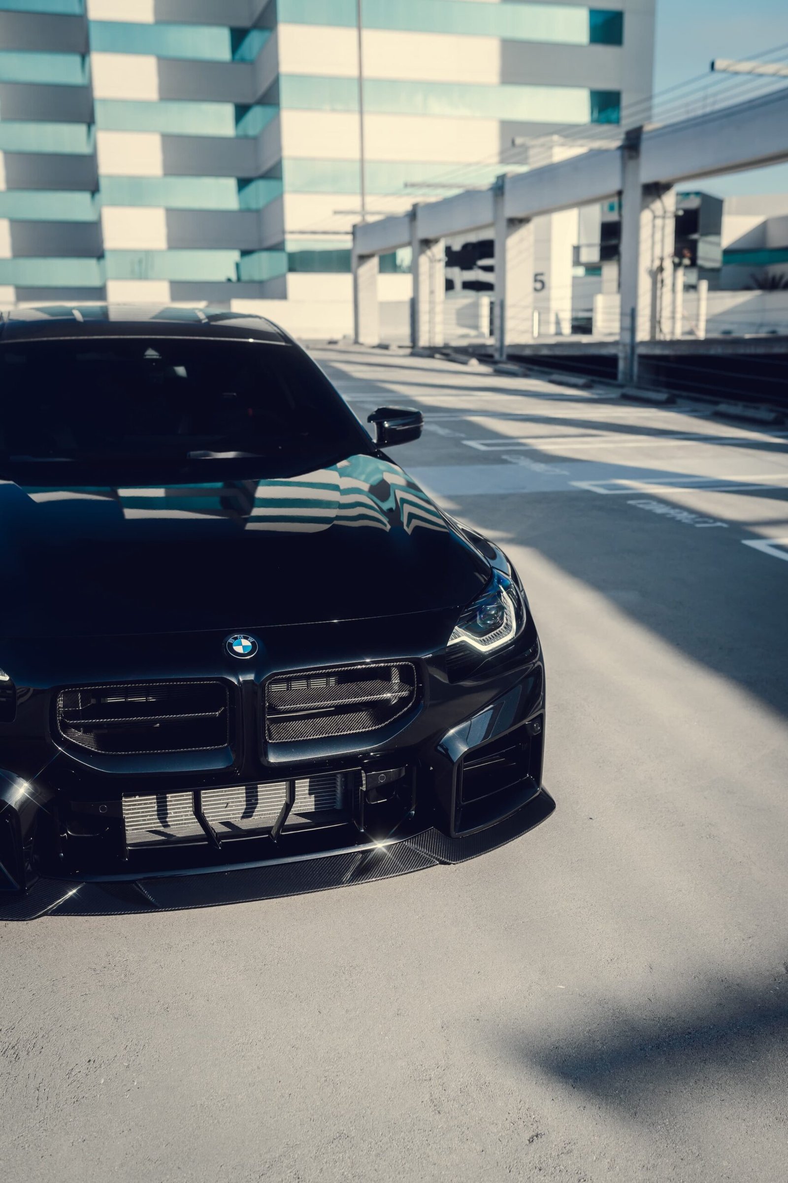 MHC Style Carbon Fiber Front Lip - BMW G87 M2 - Image 2