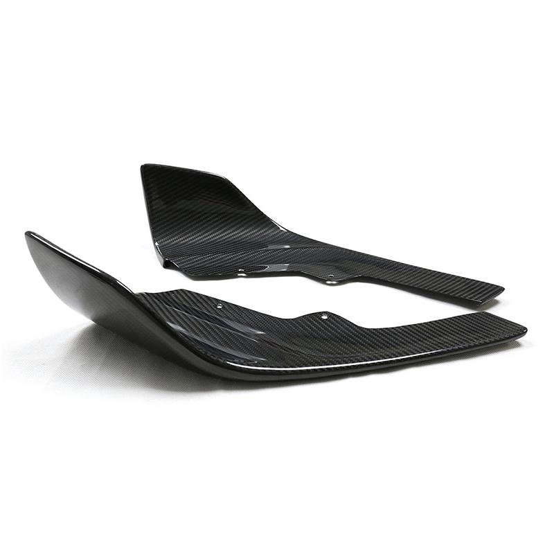 MP Style Carbon Fiber Front Splitters - BMW F87 M2 & M2C