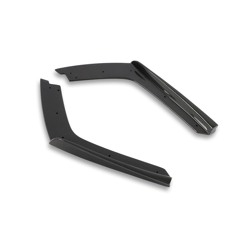 MP Style Carbon Fiber Rear Canard Splitters - BMW F80 M3 & F82 / F83 M4