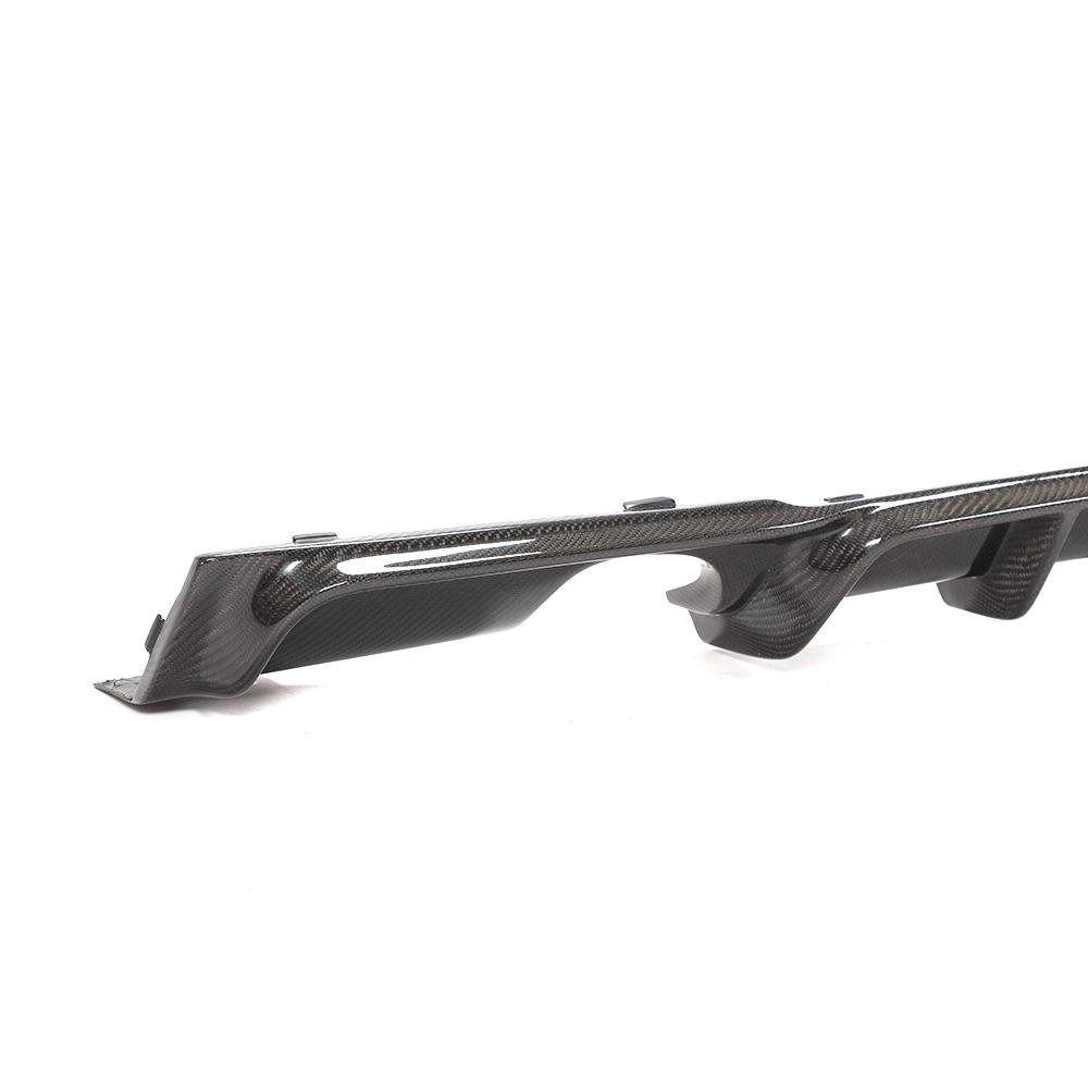 MP Style Carbon Fiber Rear Diffuser w/ Brake Light - BMW F30 3 Series - Image 8