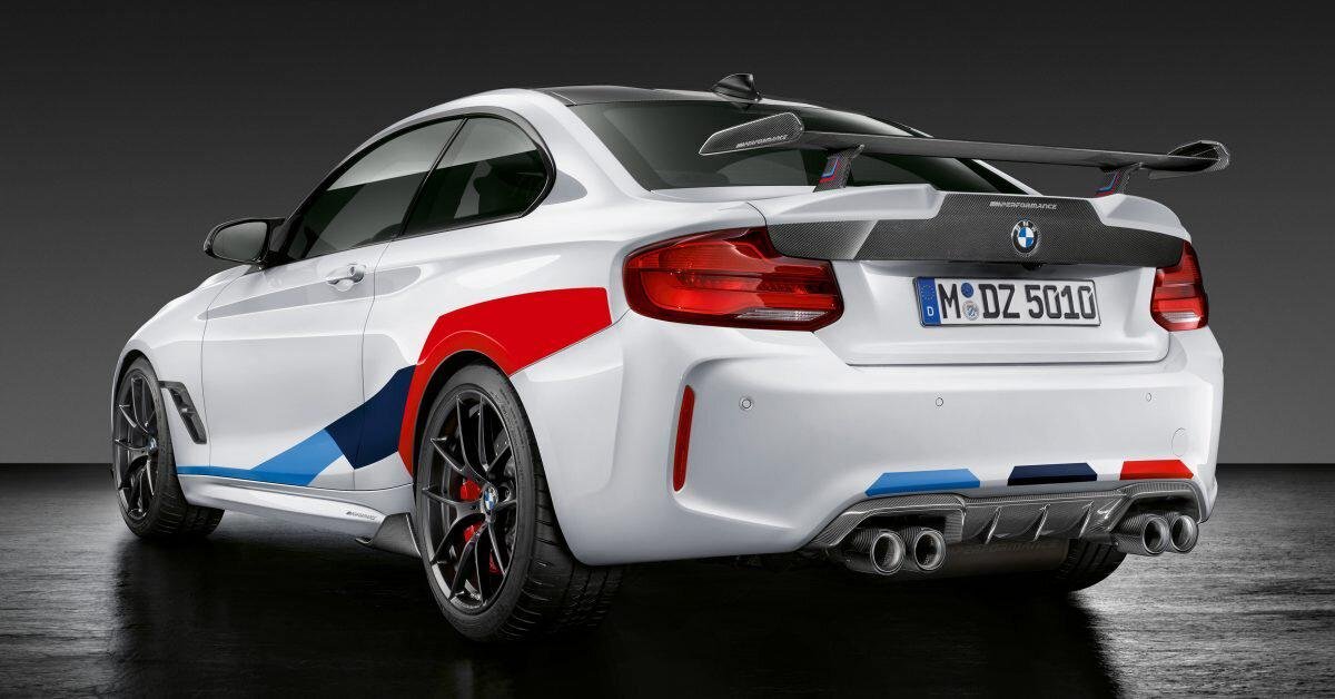 MP Style Carbon Fiber Rear Wing - BMW F87 M2 & M2C - Image 2