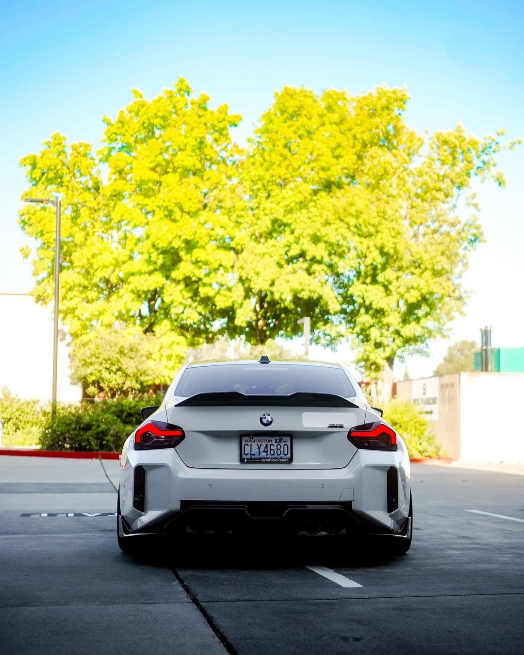 MP Style Carbon Fiber Trunk Spoiler - BMW G87 M2 & G42 2 Series - Image 3