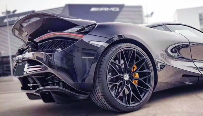 MSY Style Carbon Fiber Rear Wing - McLaren 720S - Image 3