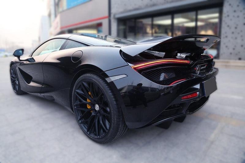 MSY Style Carbon Fiber Rear Wing - McLaren 720S - Image 4