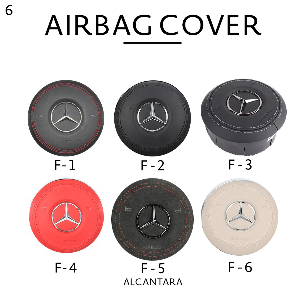 Mercedes Benz 2021 AMG Performance Style - Full Custom Steering Wheel - Image 8