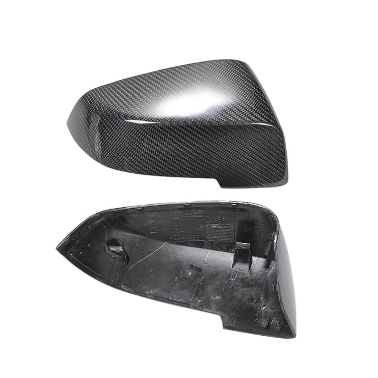 OEM Style Carbon Fiber Mirror Caps - BMW F10 5 Series - Image 3
