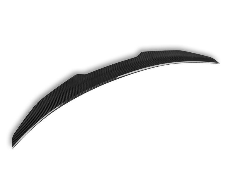 PSM Style High Kick Carbon Fiber Trunk Spoiler - BMW E82 1 Series & 1M - Image 4