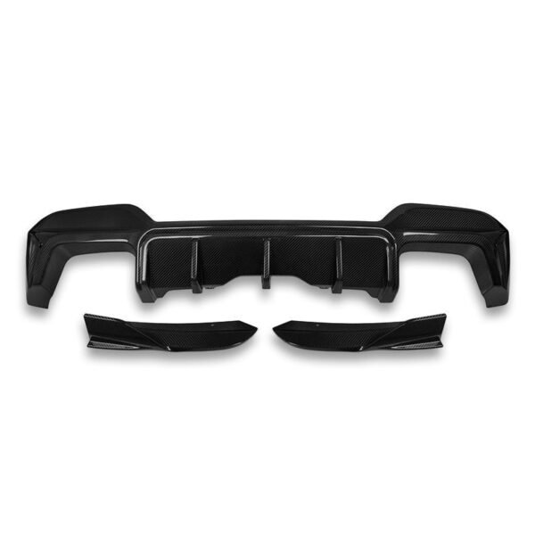 SQ Style Carbon Fiber Rear Diffuser - BMW F97 X3M LCI - Image 6