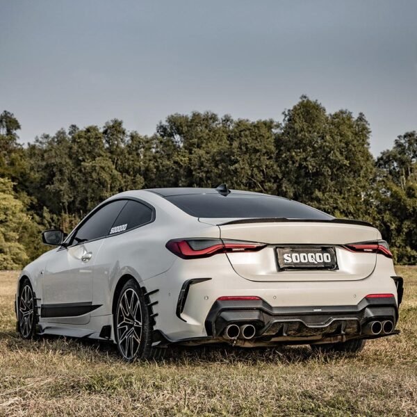 SQ Style Carbon Fiber Rear Diffuser - BMW G22/G23 4 Series - Image 6