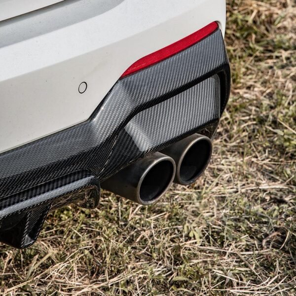 SQ Style Carbon Fiber Rear Diffuser - BMW G22/G23 4 Series - Image 8
