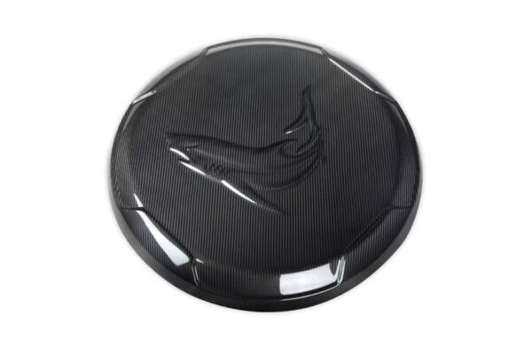 TC Style Carbon Fiber Rear Spare Wheel Cover - G Wagon W464 G350 & G500 & G63 - Image 2