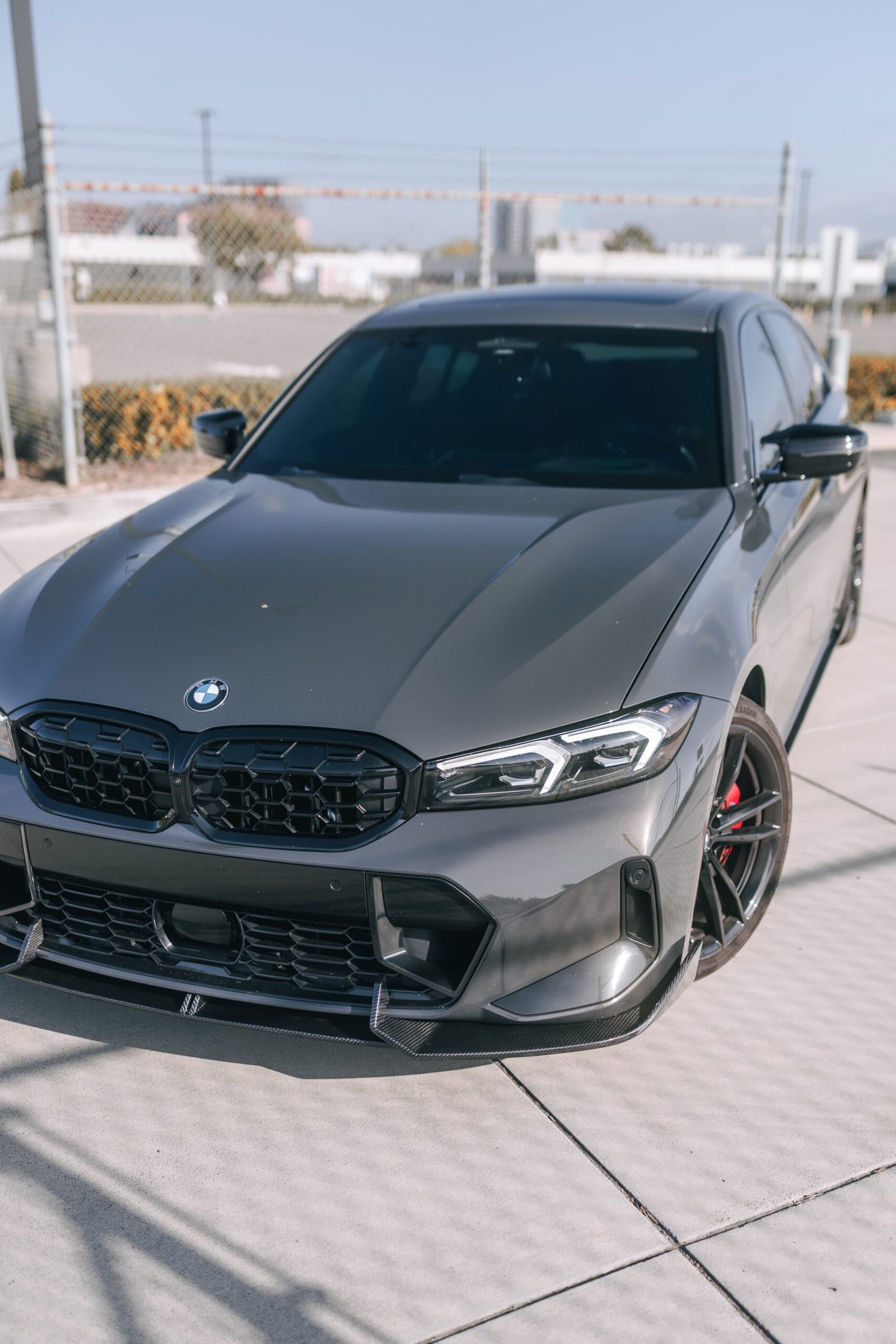 TK Style Carbon Fiber Front Lip - BMW G20 3 Series LCI - Image 4