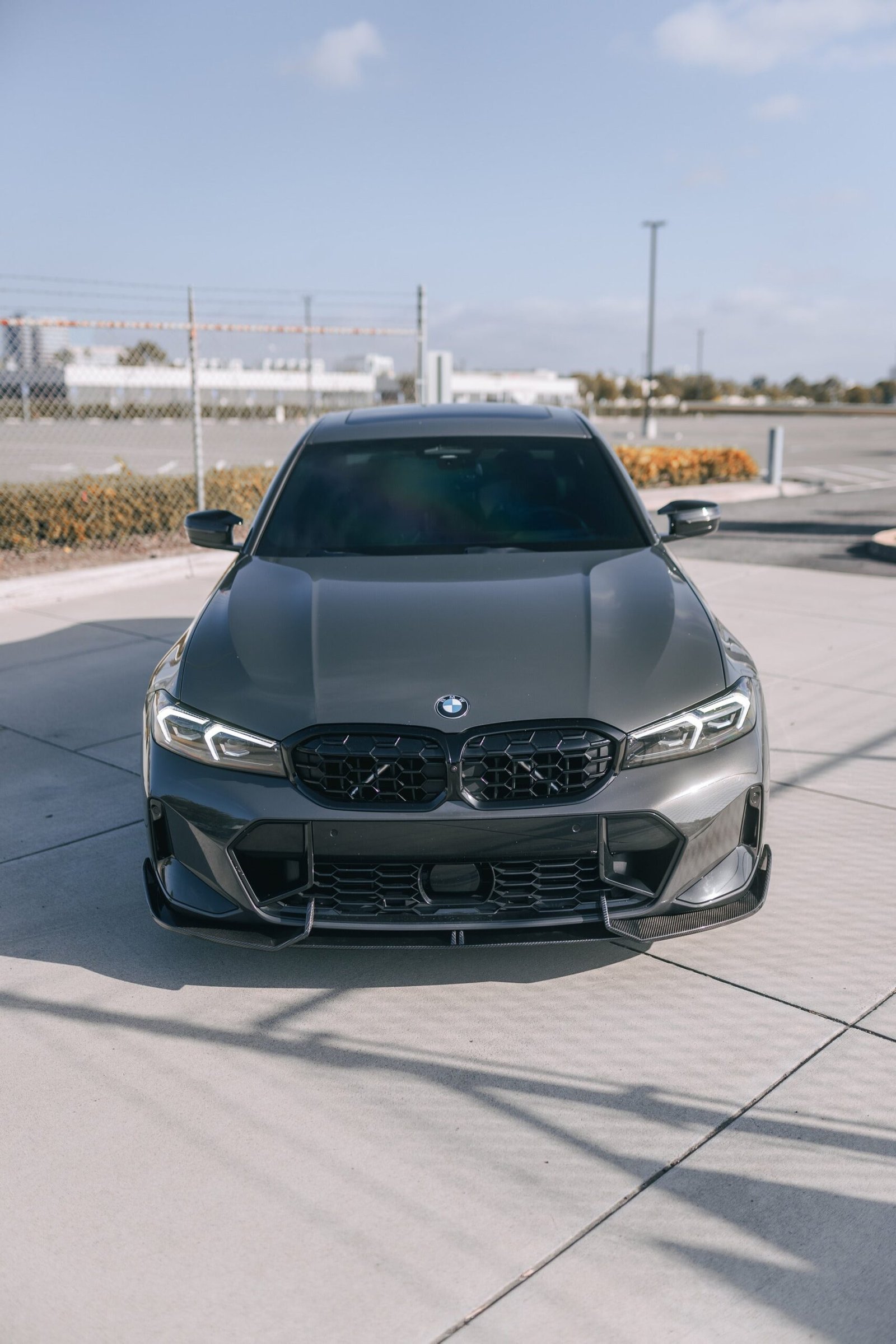 TK Style Carbon Fiber Front Lip - BMW G20 3 Series LCI - Image 6