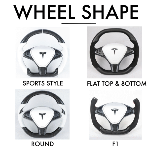 Tesla Model S - Full Custom Steering Wheel - Image 3