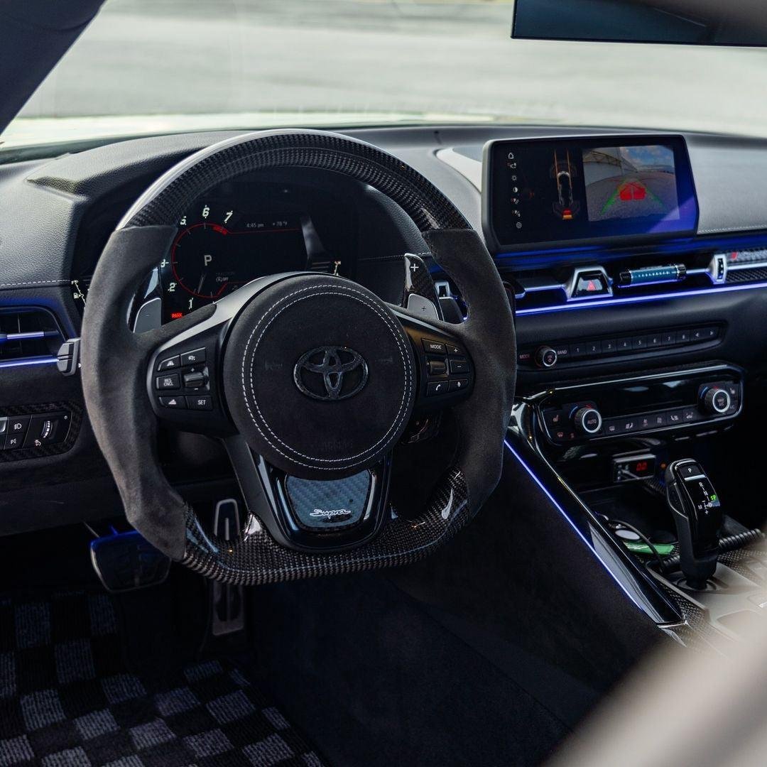 Toyota A90 Supra - Full Custom Steering Wheel - Image 2
