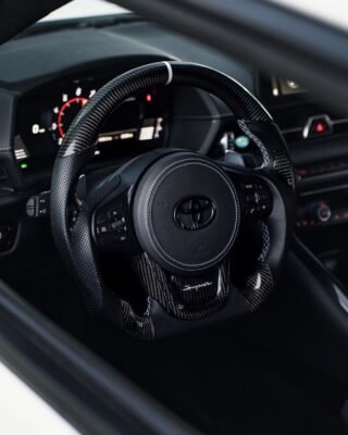 Toyota A90 Supra - Full Custom Steering Wheel